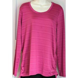 Danskin long-sleeved pink shirt size xl